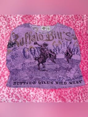 vintage y2k Rod’s Buffalo Bill’s Wild West Cowgirls top